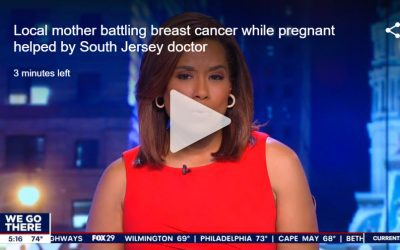 Local mother battling breast cancer while pregnant helped by South Jersey doctor