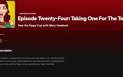 Pass the Sippy Cup podcast featuring Phyllis, and Dr. Cardonick!